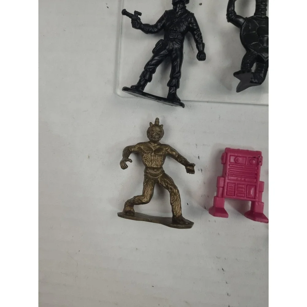 Vtg. 1970's Galaxy Laser Team figures TIM MEE Toys Lot‎ Pink Green White Silver - Picture 13 of 14